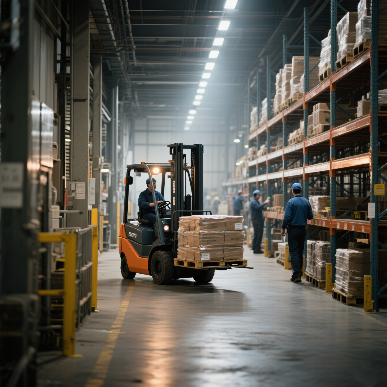 Casters in factories